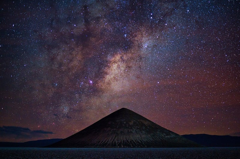 Milky Way Night Landscape